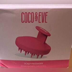 Coco & Eve Pink Scalp Massager